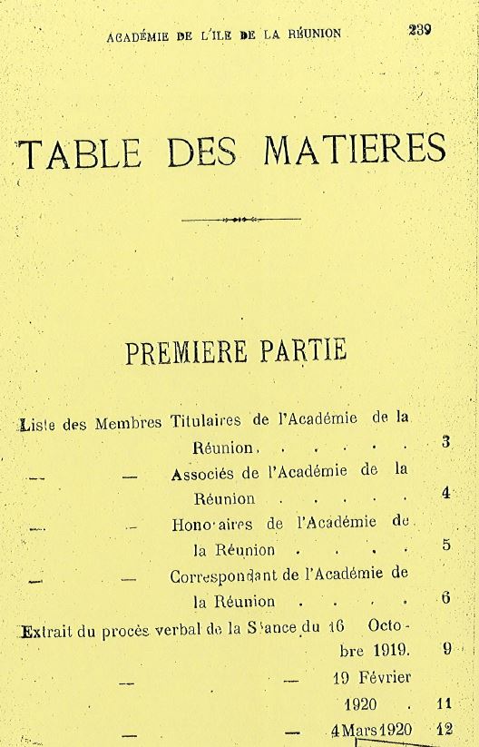Table des matières 1920 (1)