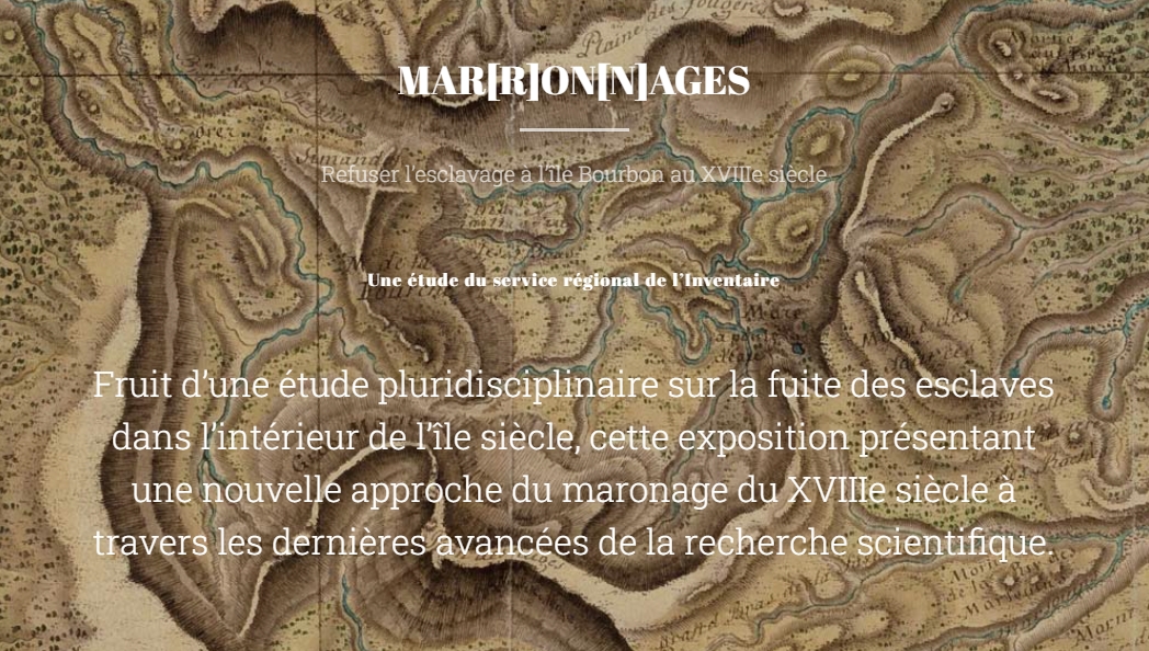 Mar[r]on[n]ages à La Réunion